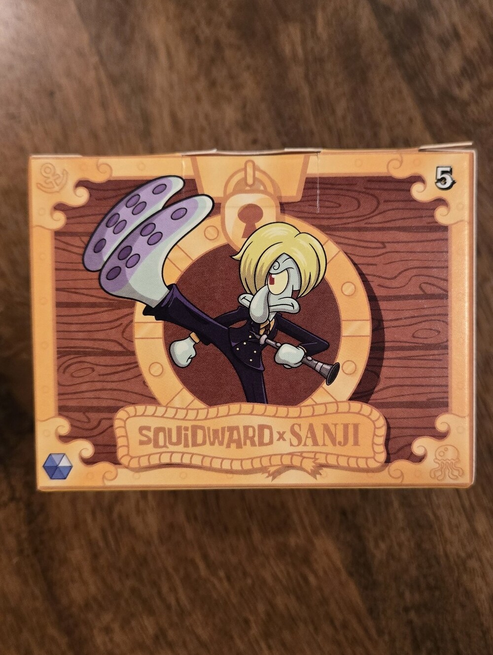 Spongebob Squarepants X One Piece Squidward X Sanji #5 McDonald's Happy Meal Toy